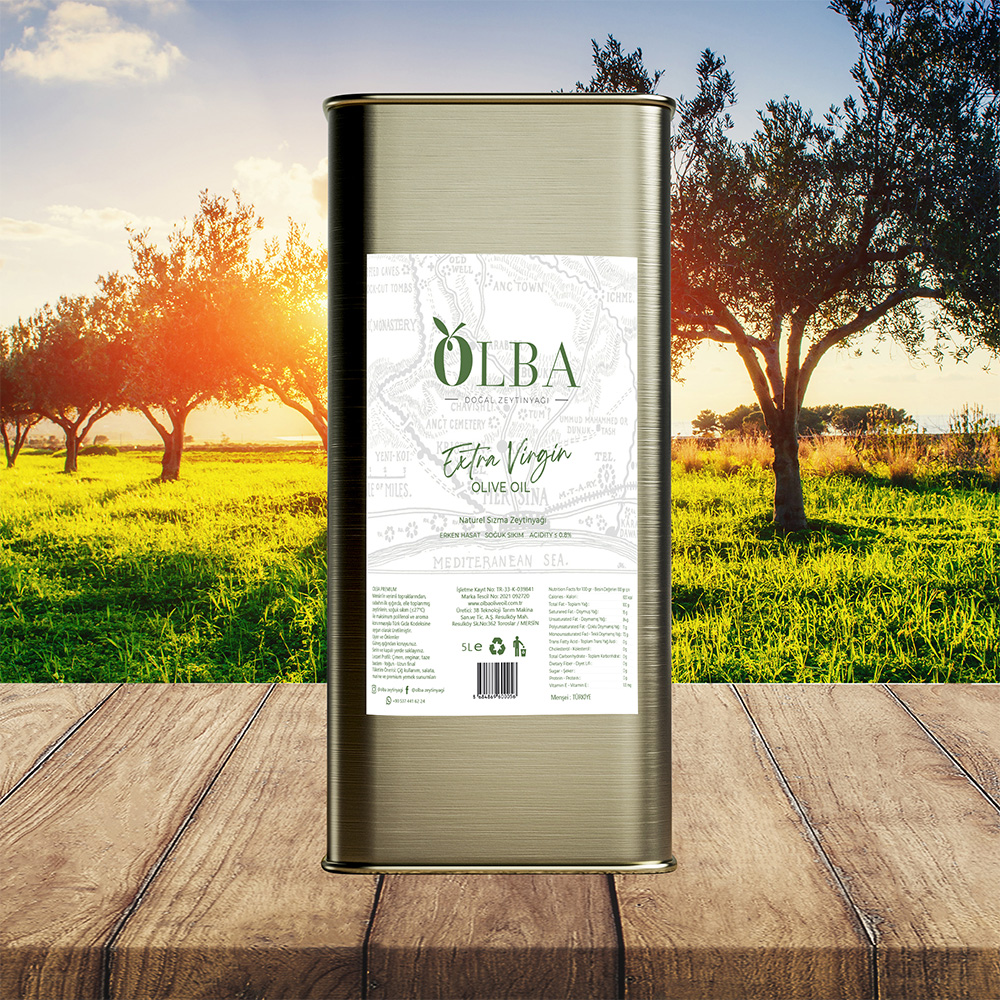 Olba Premium Erken Hasat Soğuk Sıkım – Lüks 5 lt